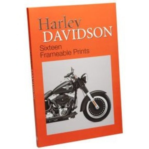 Harley Davidson 13 Frameable Prints Motorcycle Bikes Hog 15 x 10 Inch Boxed - Picture 11 of 11